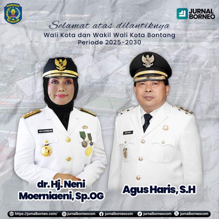 Bupati dan Wakil Bupati Bontang Periode 2025-2030